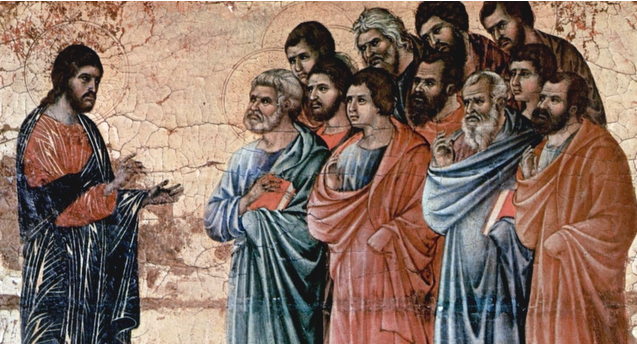 John 14, 23 - 29 Jesus' Farewell Discourse Art Source: layman.org